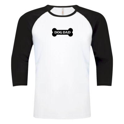 Dog Dad Baseball Tee Thumbnail